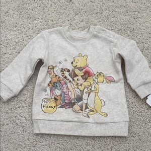 Disney Kids Sweatshirt with Winnie the Pooh and Friends - Light Gray